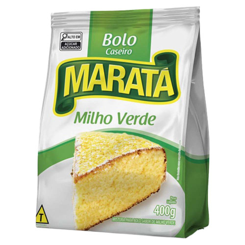 MISTURA P/ BOLO MARATÁ 400GR MILHO - CX COM 12 UN