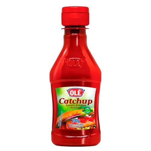 KETCHUP OLÉ 200GR TRADICIONAL - CX COM 24 UN