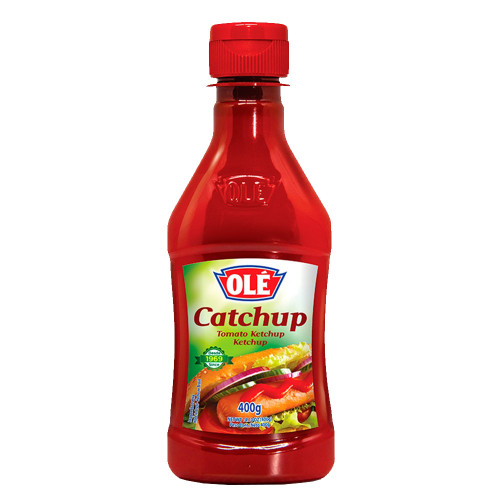KETCHUP OLÉ 400GR TRADICIONAL - CX COM 24 UN