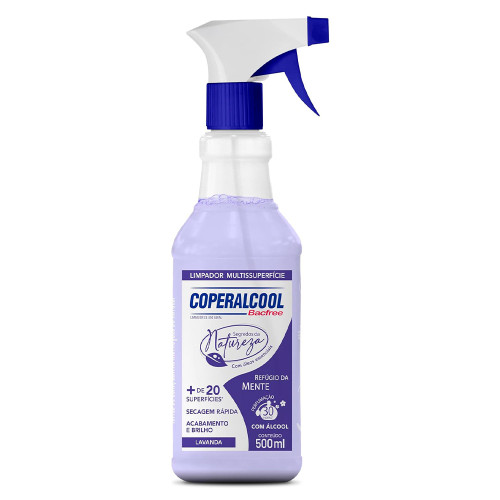 ÁLCOOL COPERALCOOL SEGREDOS DA NATUREZA 500ML REFÚGIO DA MENTE - CX COM 12 UN