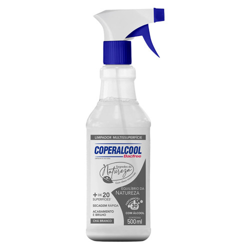 ÁLCOOL COPERALCOOL SEGREDOS DA NATUREZA 500ML EQUILÍBRIO DA NATUREZA - CX COM 12 UN