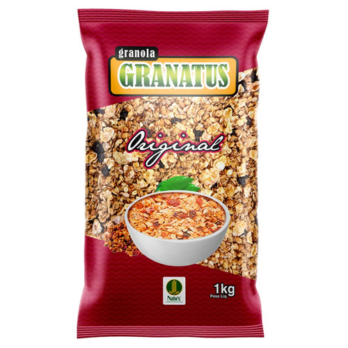 GRANOLA GRANATUS 1 KILO ORIGINAL - CX COM 12 PC
