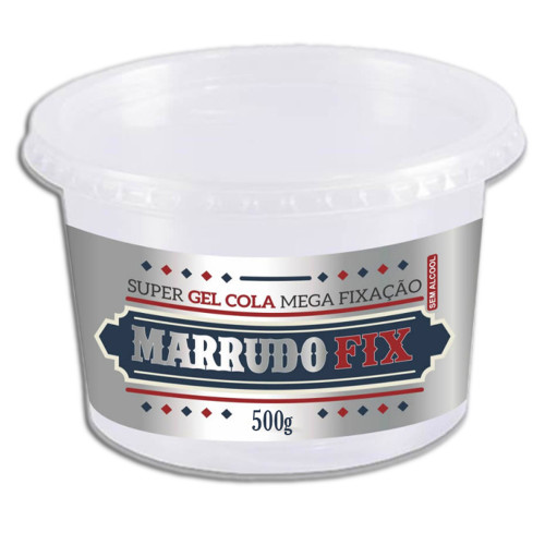 GEL COLA MARRUDO FIX 500GR INCOLOR - CX COM 12 PT