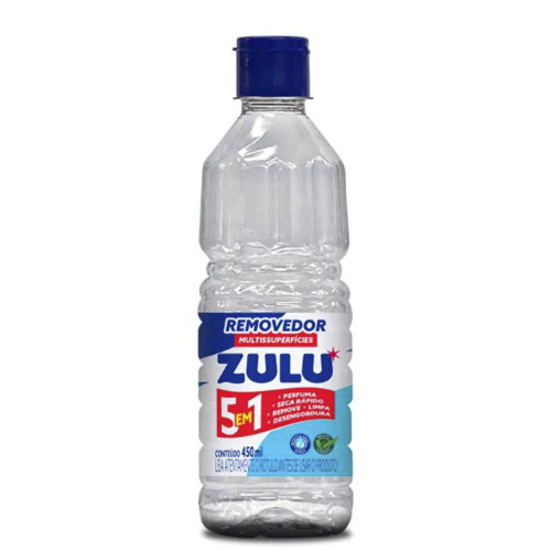 REMOVEDOR ZULU 450ML 5 EM 1 - CX COM 12 UN