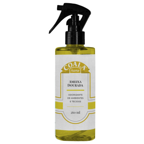 ODORIZANTE DE AMBIENTES E TECIDOS HOME COALA 260ML AMEIXA DOURADA - CX COM 6 UN