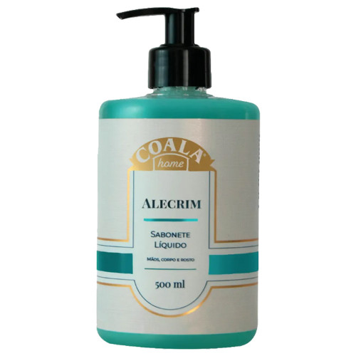 SABONETE LÍQUIDO HOME COALA 500ML ALECRIM - CX COM 6 UN