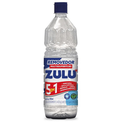 REMOVEDOR ZULU 900ML 5 EM 1 - CX COM 12 UN