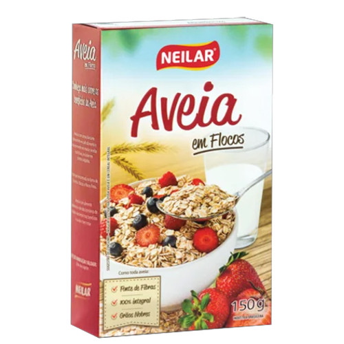 AVEIA NEILAR 150GR EM FLOCOS - CX COM 12 UN