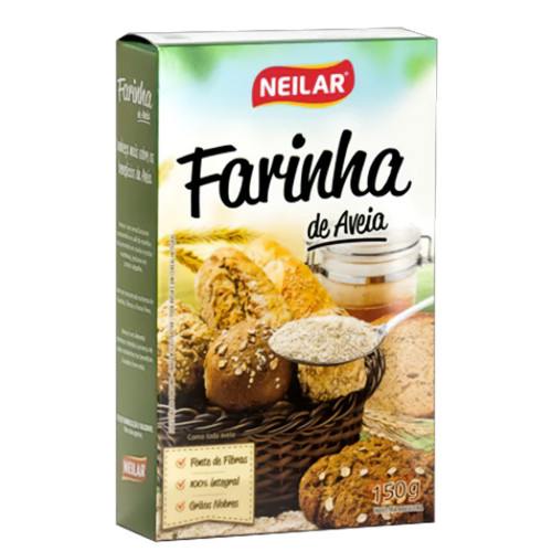 FARINHA DE AVEIA NEILAR 150GR - CX COM 12 UN