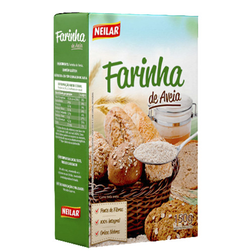 FARINHA DE AVEIA NEILAR 150GR - CX COM 12 UN