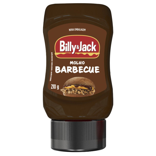 MOLHO BARBECUE BILLY & JACK KISABOR 210GR - CX COM 12 UN