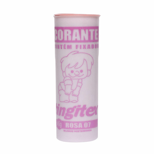 CORANTE PARA ROUPA TINGITEX 45GR ROSA - PC COM 6 UN