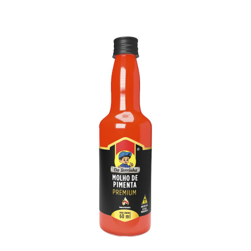 MOLHO DE PIMENTA DA TERRINHA 60ML PREMIUM - CX COM 12 UN