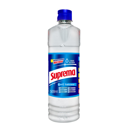 REMOVEDOR SUPREMA 500ML TRADICIONAL - CX COM 12 UN