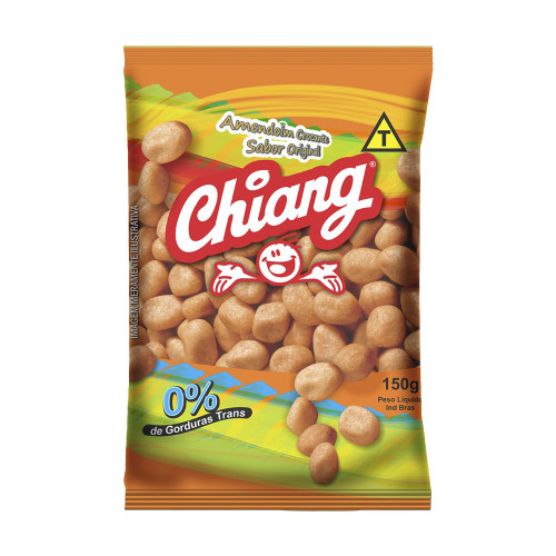 AMENDOIM CHIANG 150GR TRADICIONAL - CX COM 12 PC