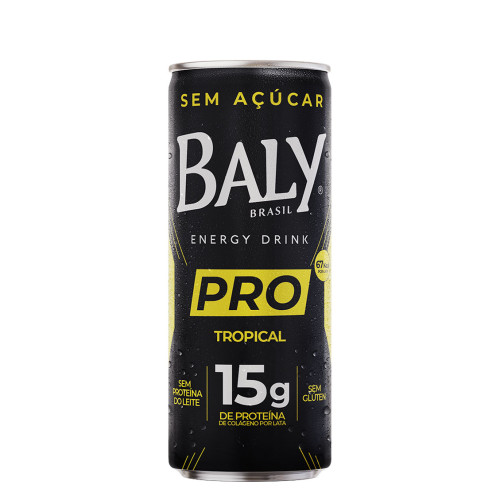 ENERGÉTICO BALY PRO 250ML TROPICAL - FD COM 6 UN