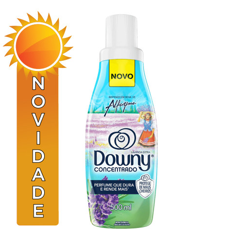 AMACIANTE CONCENTRADO DOWNY 500ML ALFAZEMA - CX COM 12 UN