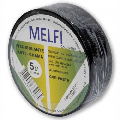FITA ISOLANTE MELFI 05 METROS - PC COM 10 UN