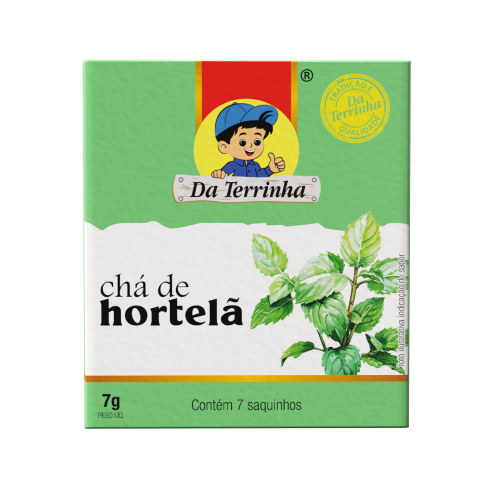 CHÁ DA TERRINHA 7GR HORTELÃ - FD COM 10 UN