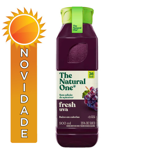 SUCO FRESH NATURAL ONE 900ML UVA - FD COM 6 UN