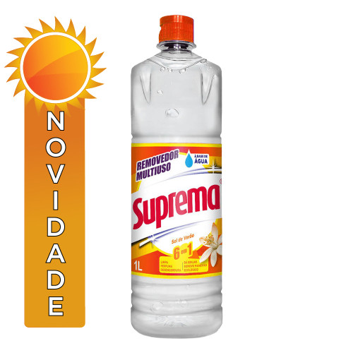 REMOVEDOR SUPREMA 1 LITRO SOL DE VERÃO - CX COM 12 UN