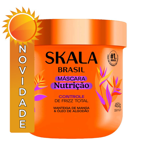 MÁSCARA DE TRATAMENTO SKALA 450GR NUTRIÇÃO - CX COM 6 UN