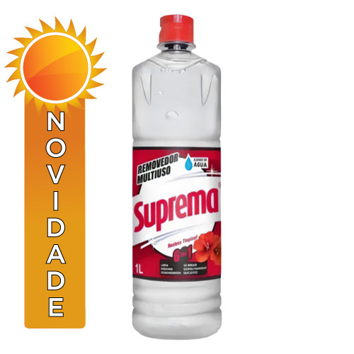 REMOVEDOR SUPREMA 1 LITRO REALEZA TROPICAL - CX COM 12 UN