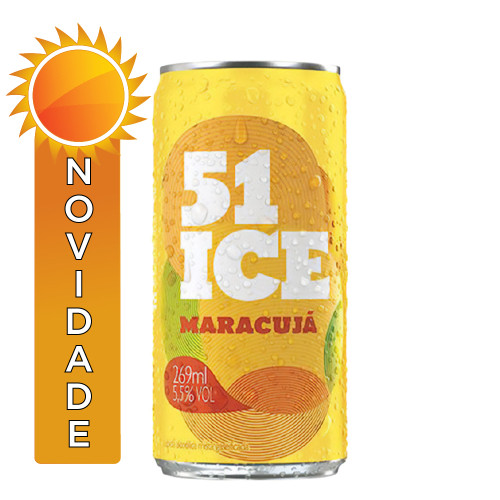 51 ICE LATA 269ML MARACUJÁ - FD COM 6 UN