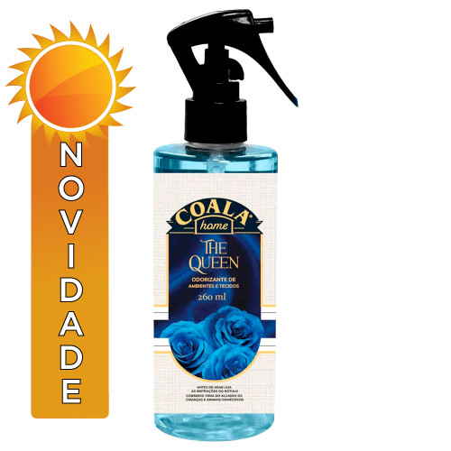 ODORIZANTE HOME COALA 260ML THE QUEEN - CX COM 6 UN