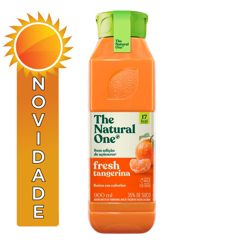 SUCO FRESH NATURAL ONE 900ML TANGERINA - FD COM 6 UN