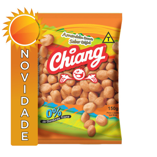AMENDOIM CHIANG 150GR TRADICIONAL - CX COM 12 PC