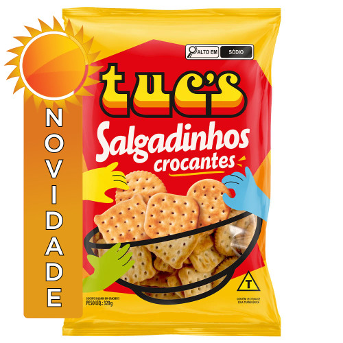 BISCOITO TUC'S CROCANTES 320GR TRADICIONAL - CX COM 15 PC