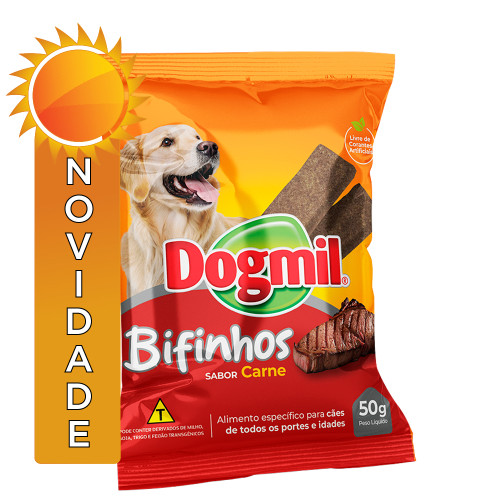 BIFINHO DOGMIL 50GR CARNE - CX COM 20 UN