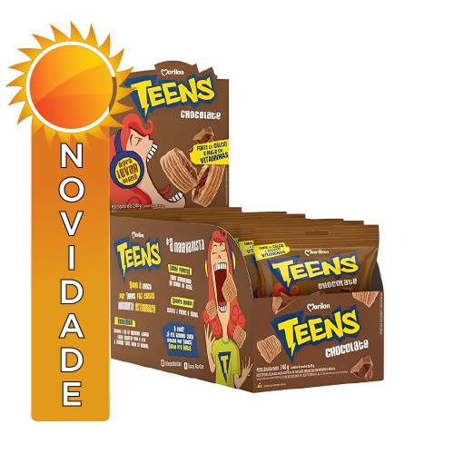 TEENS SNACK MARILAN 30GR CHOCOLATE - DP COM 8 PC