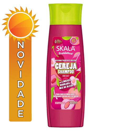 SHAMPOO SKALA 325ML CEREJA - PC COM 4 UN