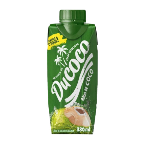 ÁGUA DE COCO DUCOCO 330ML DREAMCAP - CX COM 12 UN