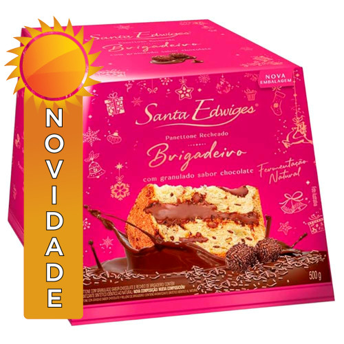 PANETTONE SANTA EDWIGES 500GR BRIGADEIRO - UNIDADE