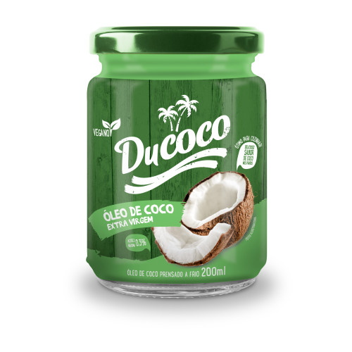 ÓLEO DE COCO DUCOCO 200ML TRADICIONAL - CX COM 6 UN