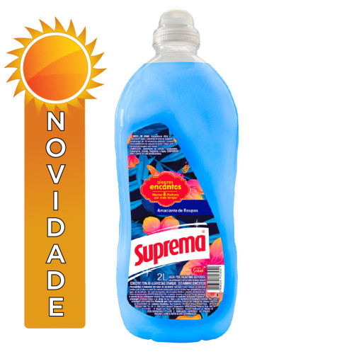 AMACIANTE SUPREMA 2 LITROS ALEGRES ENCANTOS - CX COM 6 UN