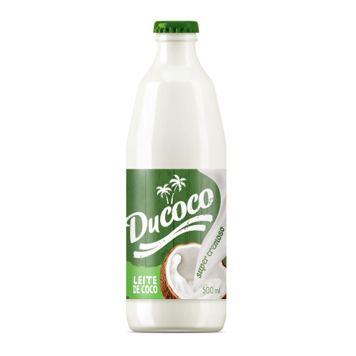 LEITE DE COCO DUCOCO 500ML  VIDRO - CX COM 12 UN