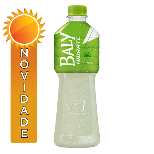BALY HIDRATE ISOTÔNICO 500ML LIMÃO - FD COM 6 UN