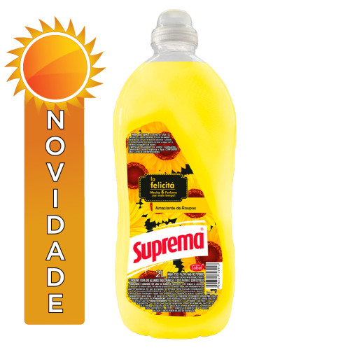 AMACIANTE SUPREMA 2 LITROS LA FELICITÁ - CX COM 6 UN