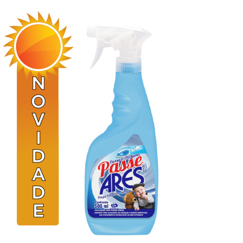 FACILITADOR PARA PASSAR ROUPAS PASSE BEM ARES 500ML - CX COM 12 UN