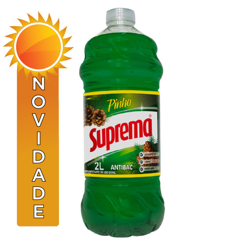 DESINFETANTE SUPREMA 2 LITROS PINHO - CX COM 6 UN