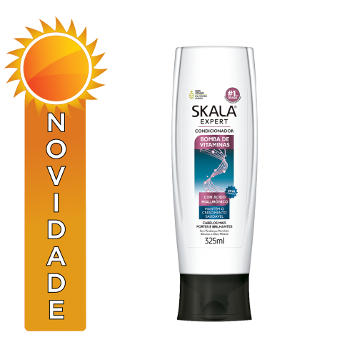 CONDICIONADOR SKALA 325ML BOMBA DE VITAMINA - PC COM 4 UN