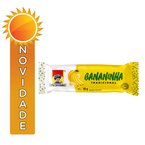 BANANINHA DA TERRINHA 30GR TRADICIONAL - DP COM 12 UN