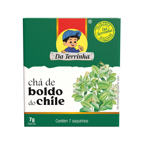 CHÁ DA TERRINHA 7GR BOLDO DO CHILE - FD COM 10 UN
