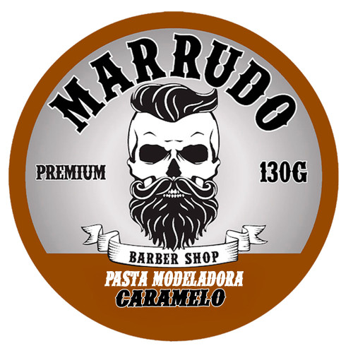 PASTA MODELADORA MARRUDO 130GR CARAMELO - CX COM 12 UN