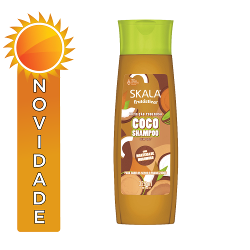 SHAMPOO SKALA 325ML COCO NUTRIÇÃO PODEROSA - PC COM 4 UN