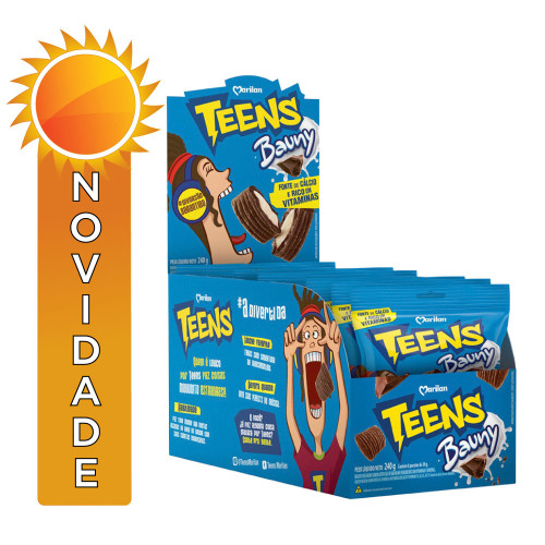 TEENS SNACK MARILAN 30GR BAUNY - DP COM 8 PC